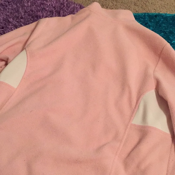 Athletic Works pink and white fleece jacket 1X - Picture 7 of 8